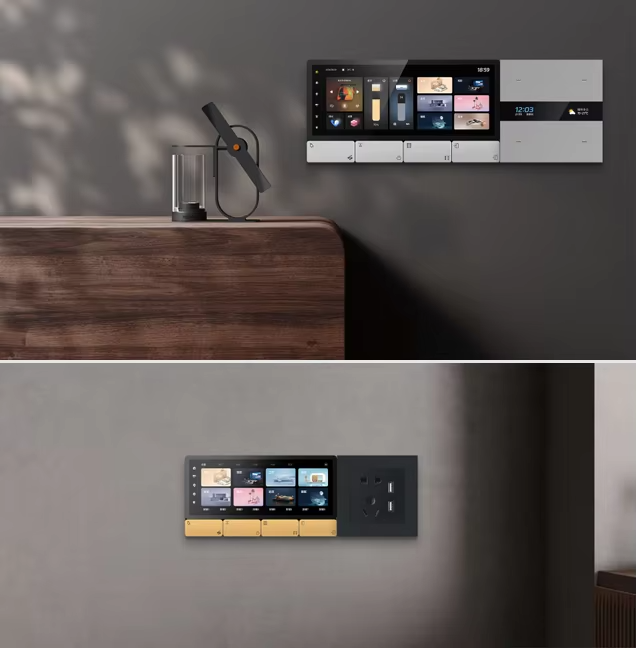 Smart Home Control - F5 Tuya UK Touch Screen Music