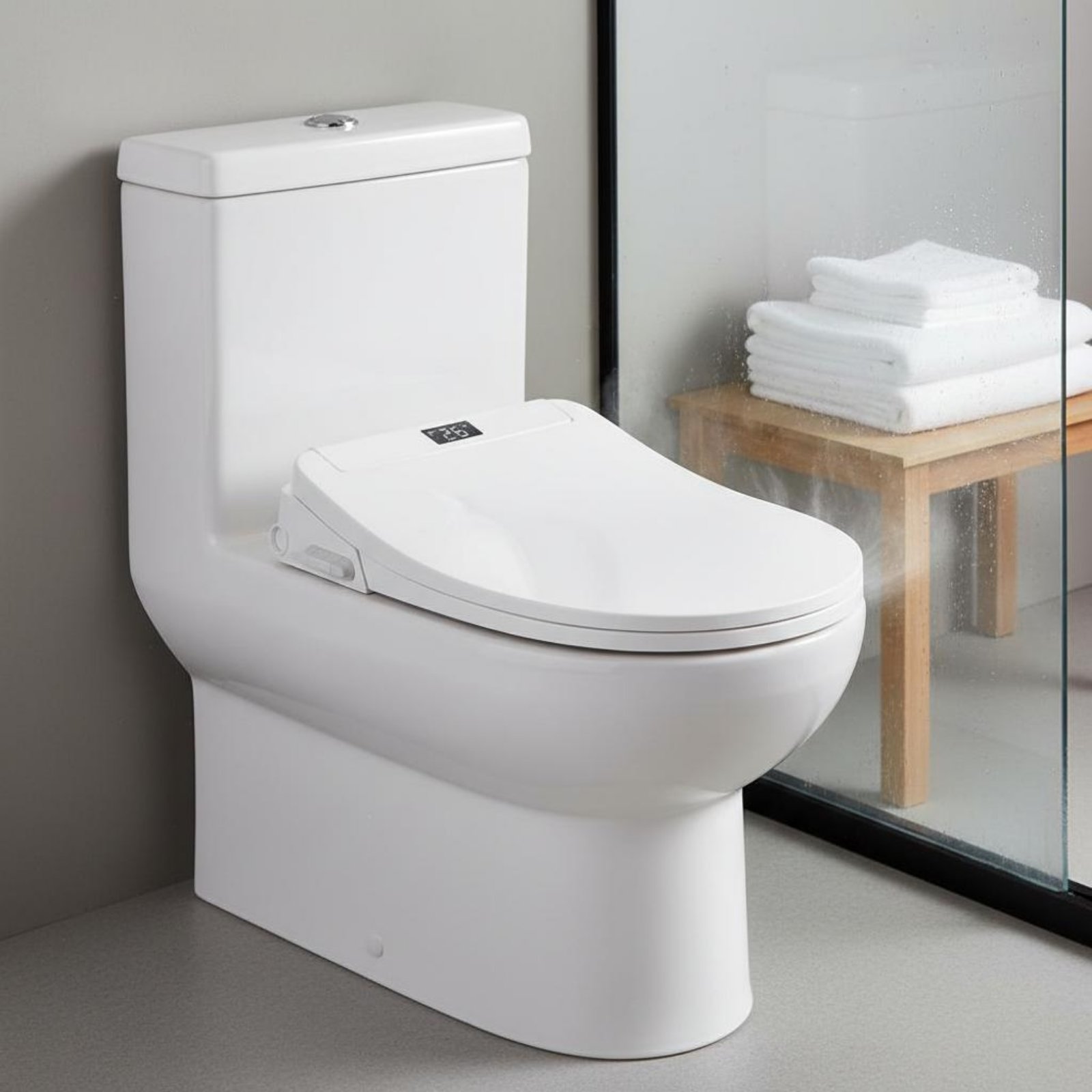 Smart Night Light - Smart Toilet Seat Drying Function Electric