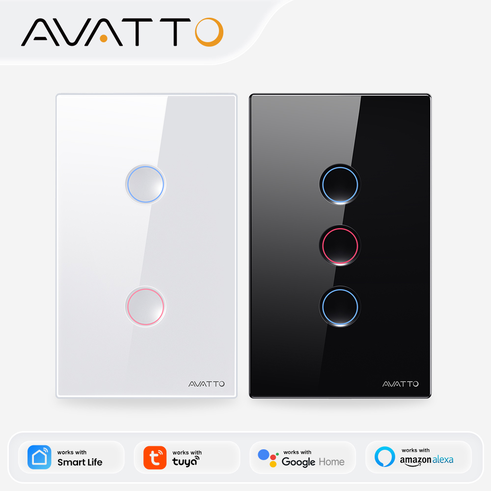 Smart Home Matter - AVATTO 1/2/3/4 Gang ZigBee Smart Light