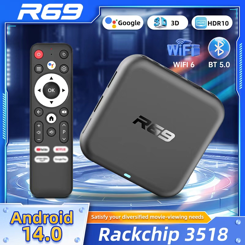 Smart Home Youtube - Android 14 TV Box R69-1 Dual
