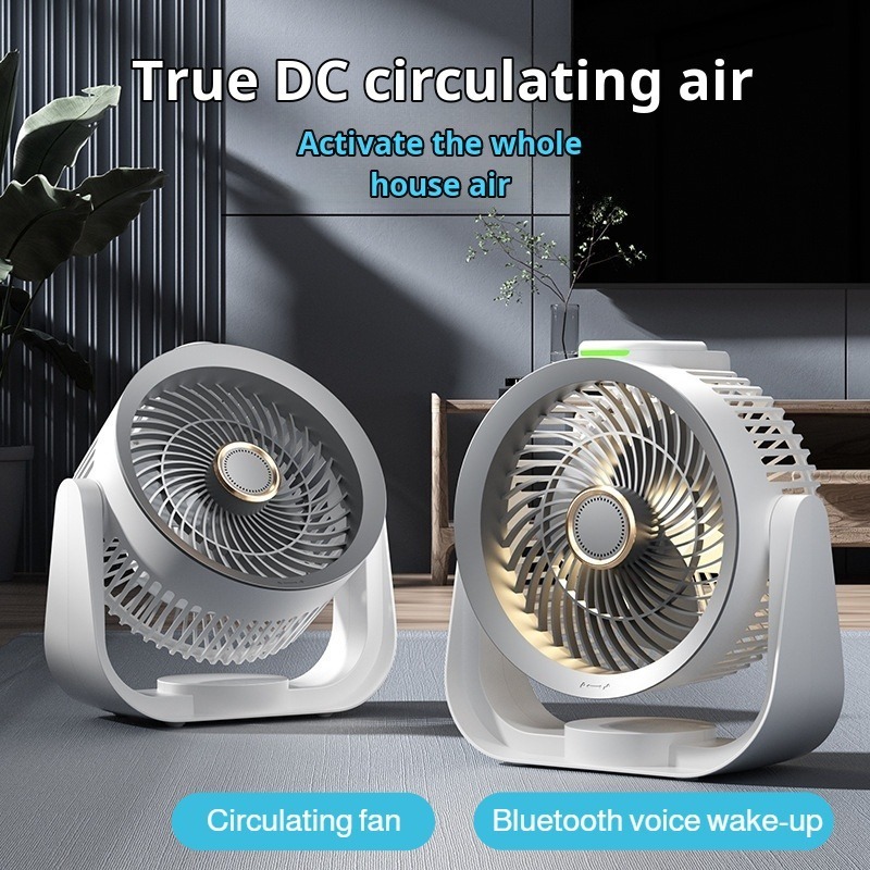 Smart Desk Fan Voice Activated - Smart Night Light recension och pris
