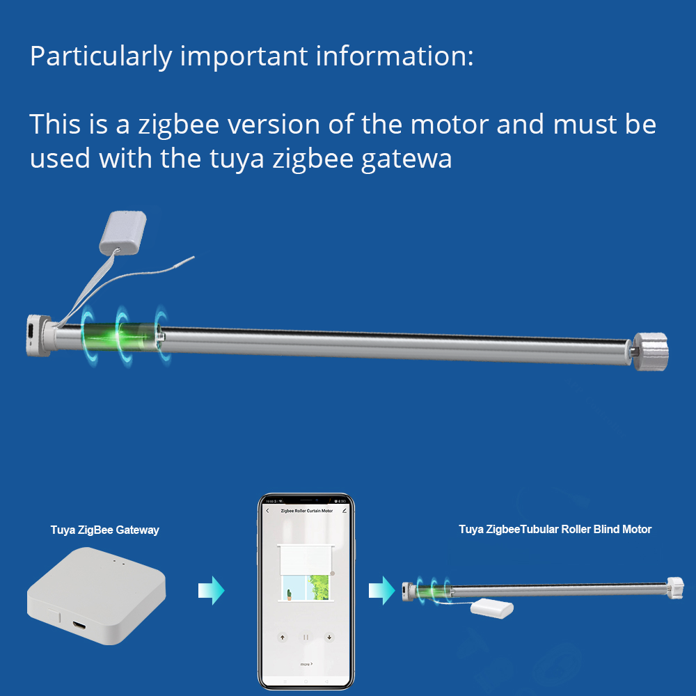 Tuya Zigbee Battery Shutter Ro - Smart Home Youtube recension och pris