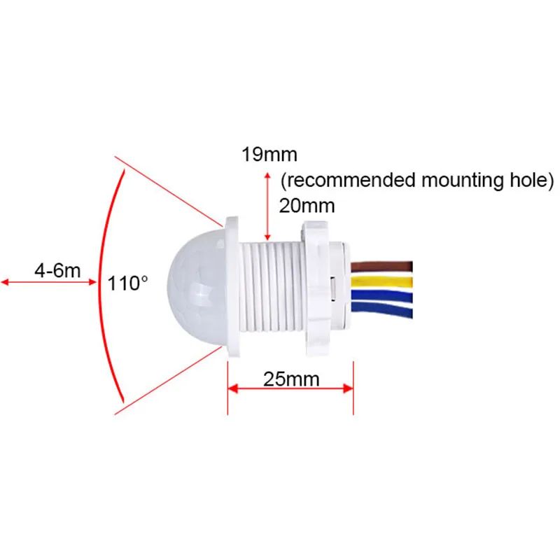 AC 110V 220V Mini Motion Senso - Smart Home Miniature recension och pris