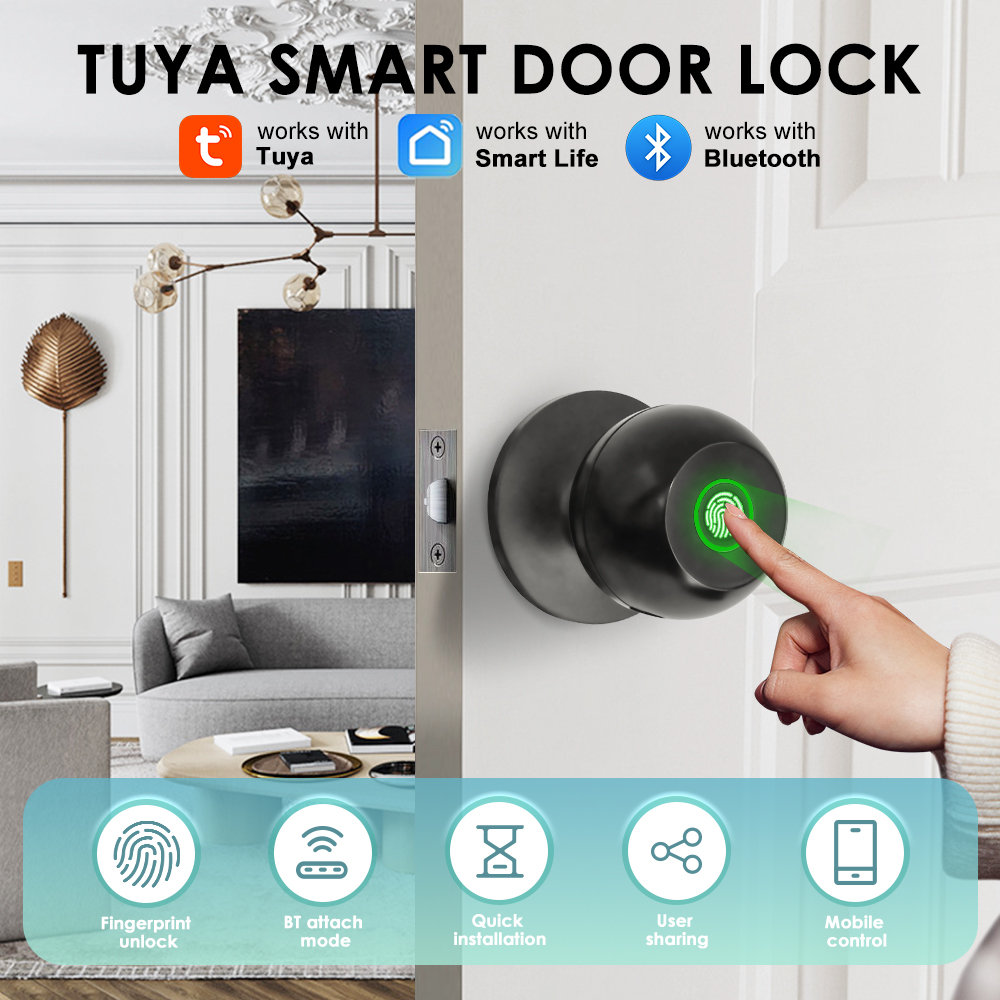 Tuya Electronic Door Lock Smar - Smart Home Keyestudio recension och pris