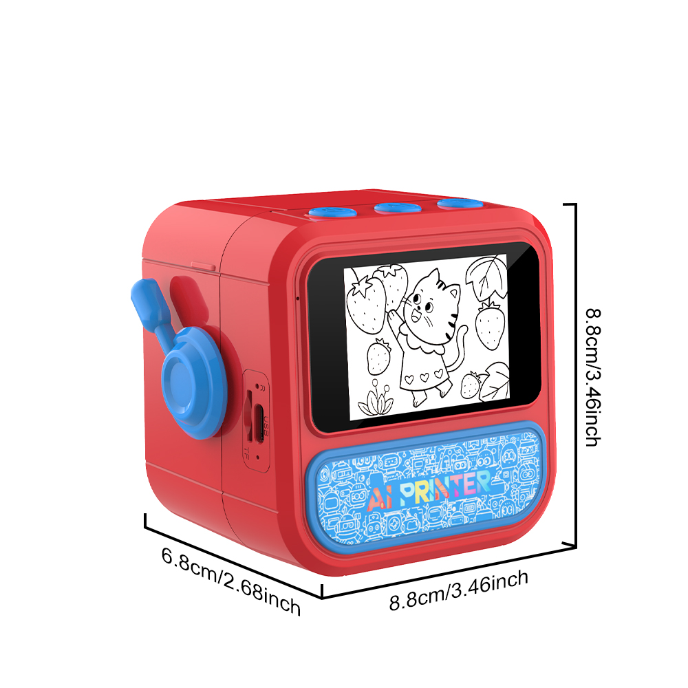 Smart AI Voice Mini Thermal Pr - Smart Home Miniature recension och pris