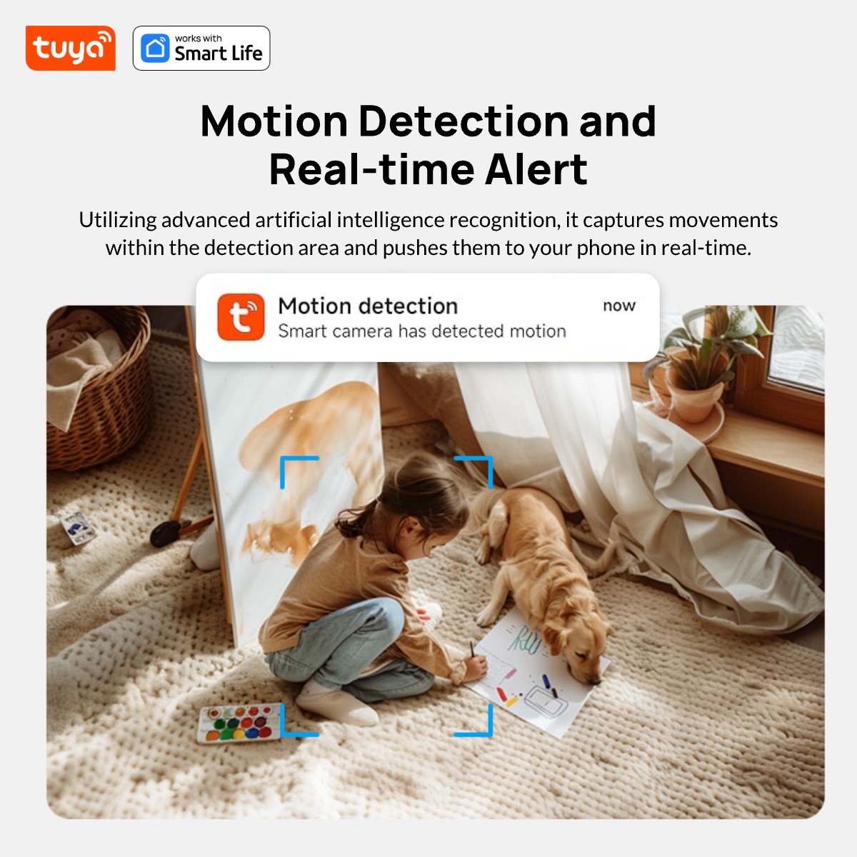 3MP HD Tuya Smart Indoor/Outdo - Smart Elderly Home recension och pris