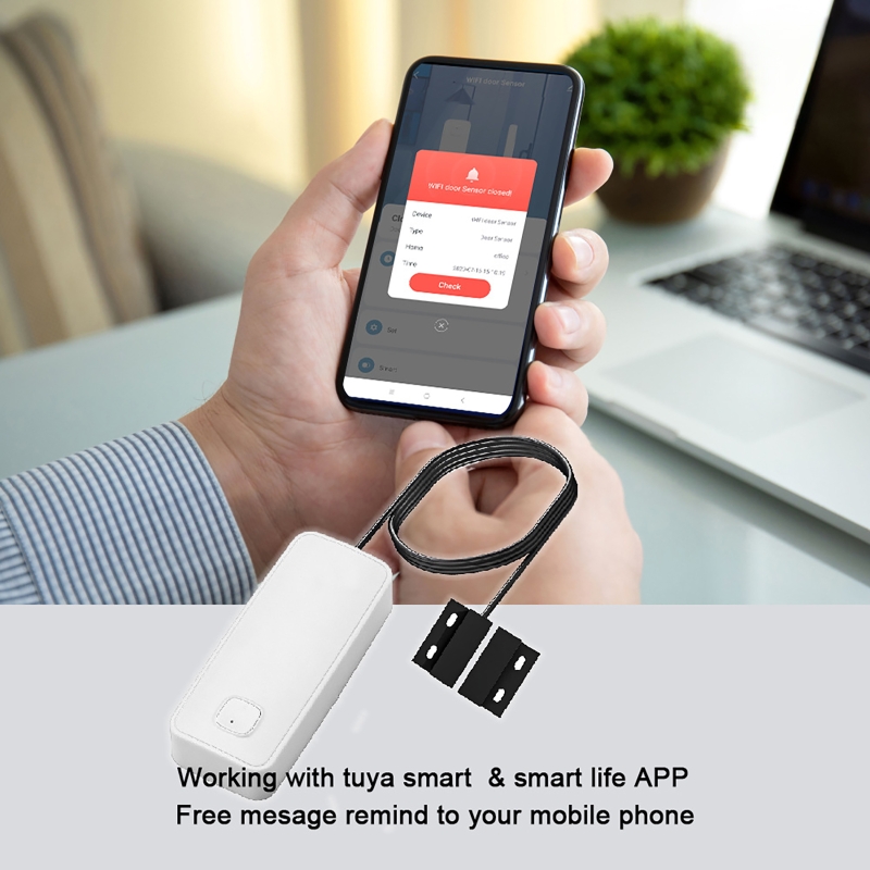 Smart Door Window Magnetic Det - Wireless Door Sensor recension och pris