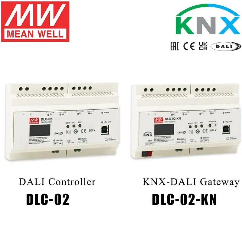 Mean Well DLC-02-KN KNX to DAL - Smart Home Knx System recension och pris