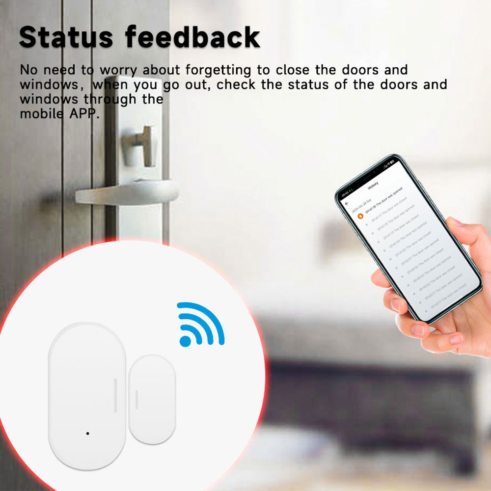 Zigbee 3.0 Z2MQTT Door Window  - Smart Home Miniature recension och pris