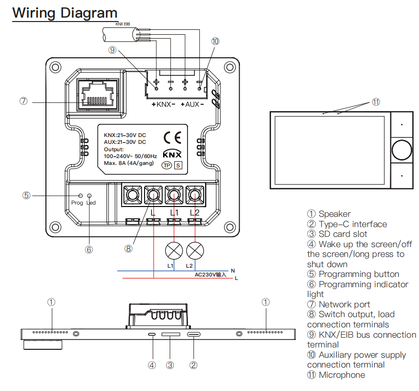 Tianlai S10M Home Automation K - Smart Home Knx System recension och pris
