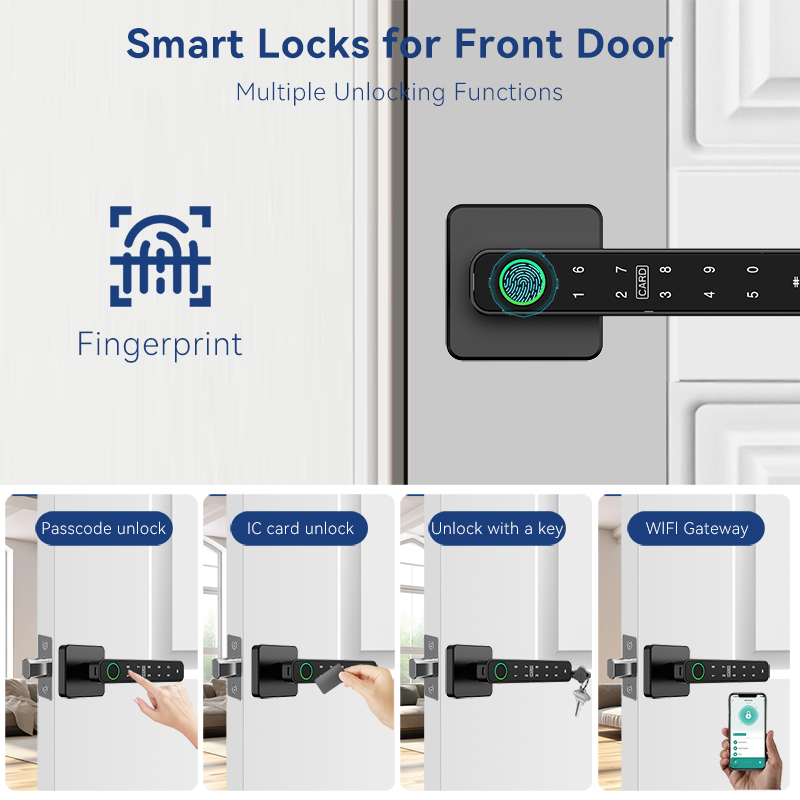XSDTS Tuya Handle Fingerprint  - Smart Home Keyestudio recension och pris
