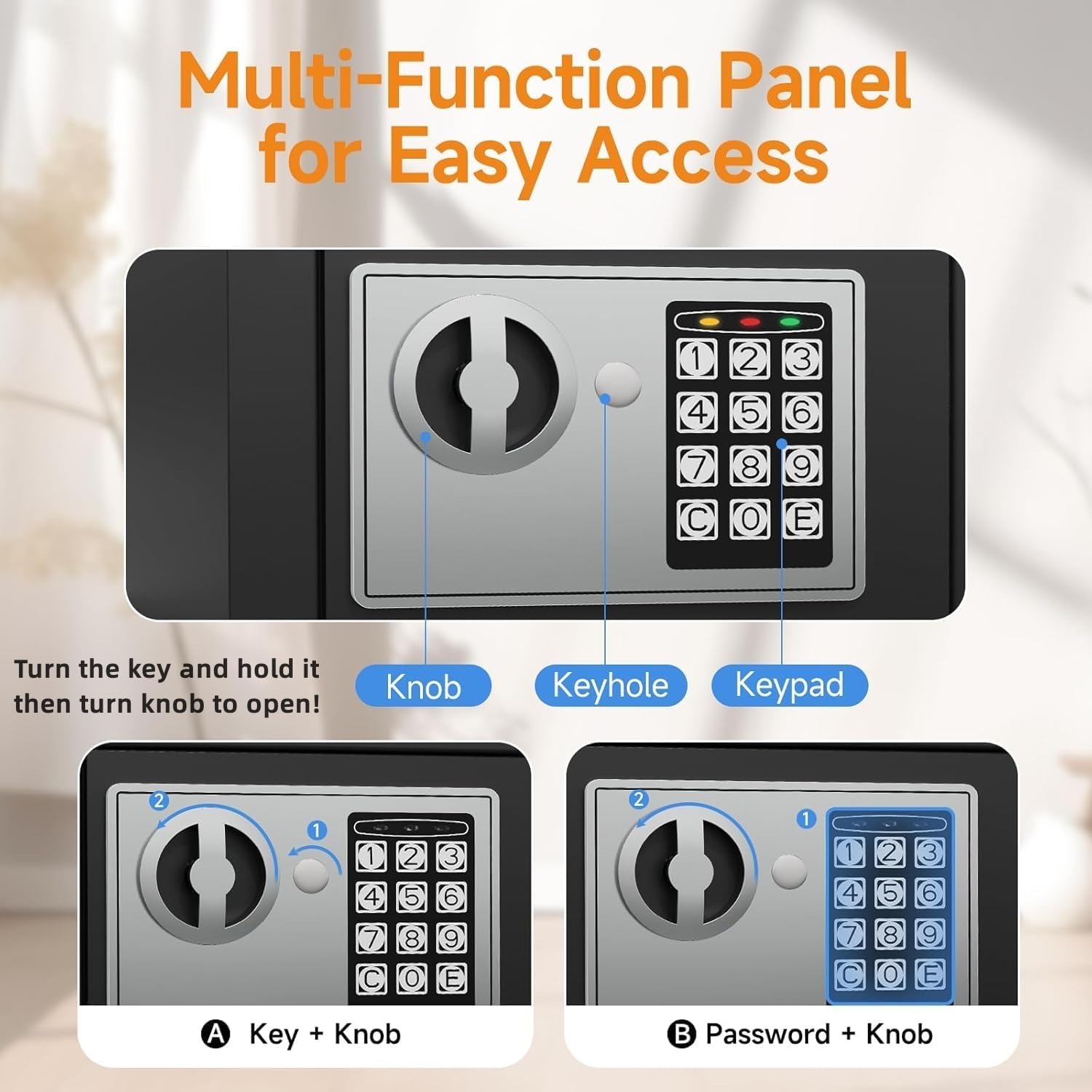 2026 NEW Electronic Safe Depos - Smart Home Keyestudio recension och pris
