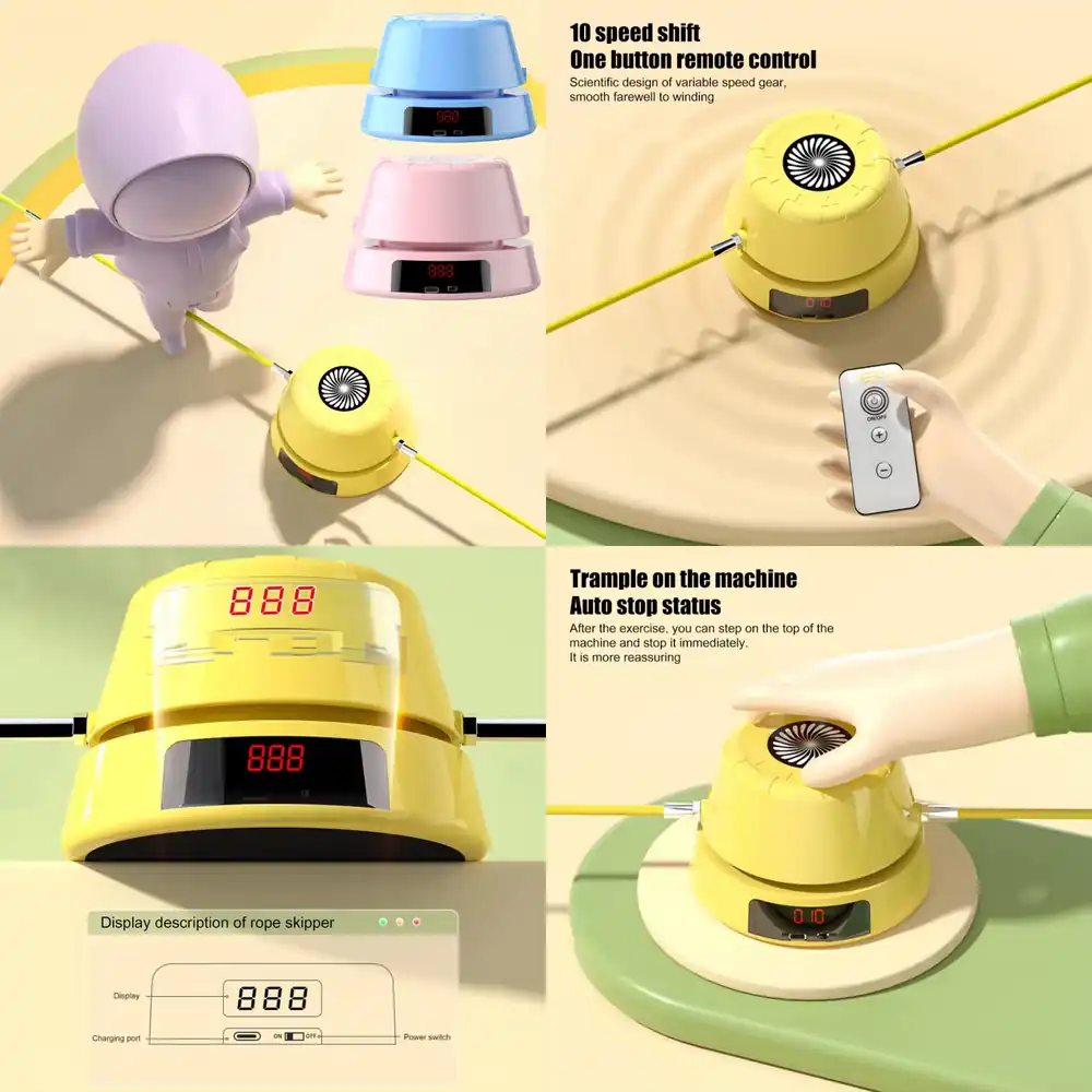 WAP01  Smart Electric Skipping - Smart Home Control recension och pris