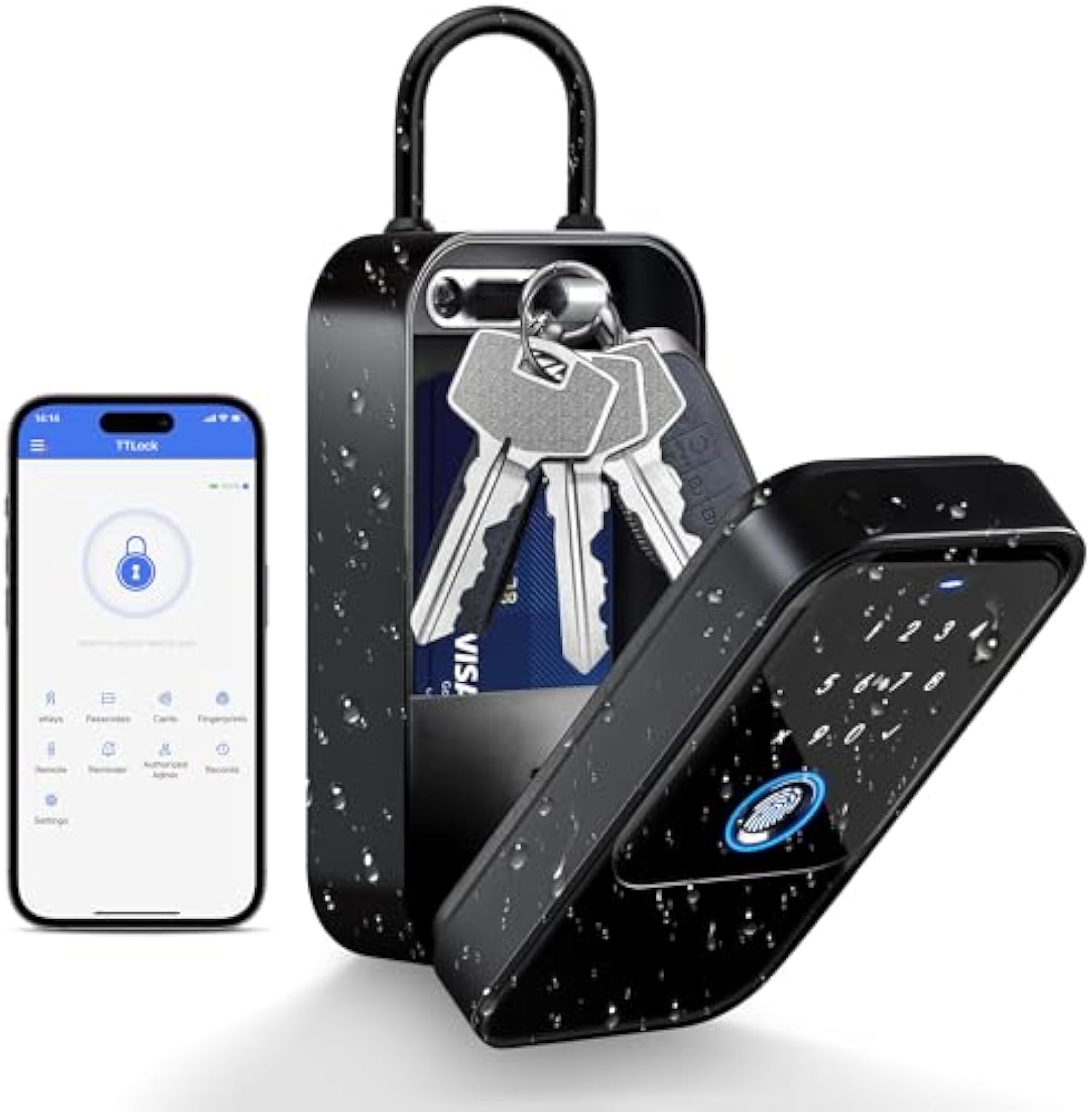 TTlock Smartkey Lock Box Home  - Smart Home Keyestudio recension och pris
