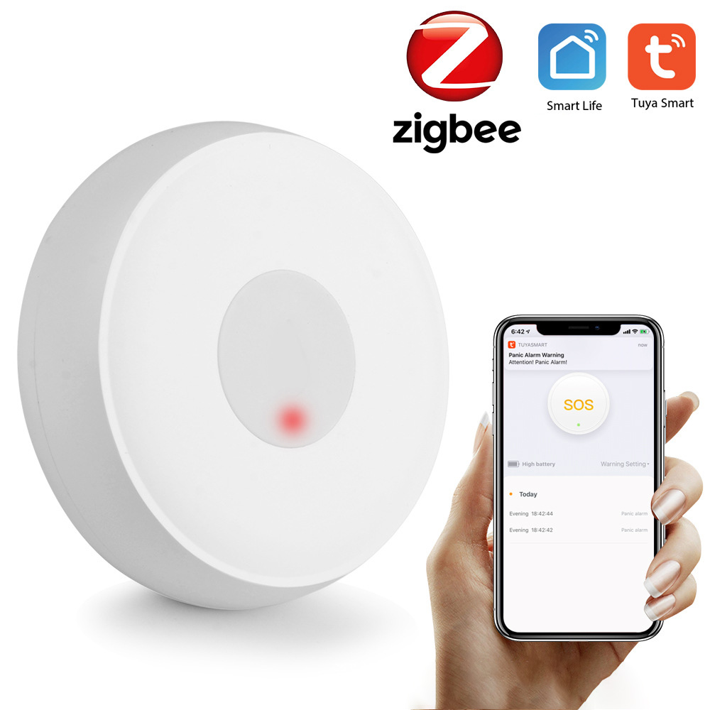 Wireless Panic Button Tuya Old - Smart Elderly Home recension och pris