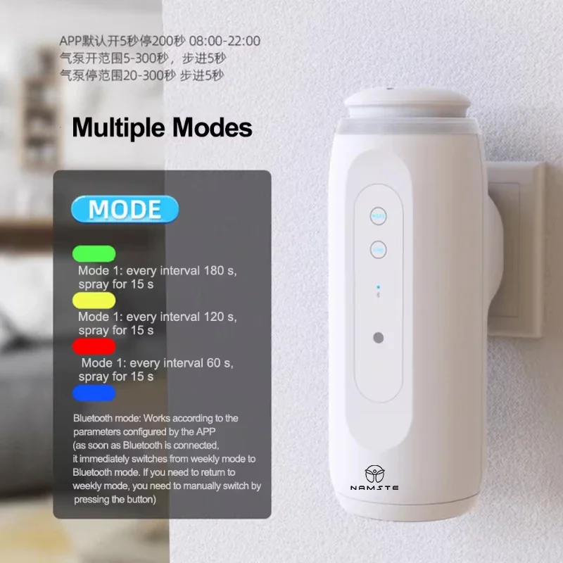NAMSTE Portable Smart Diffuser - Smart Night Light recension och pris