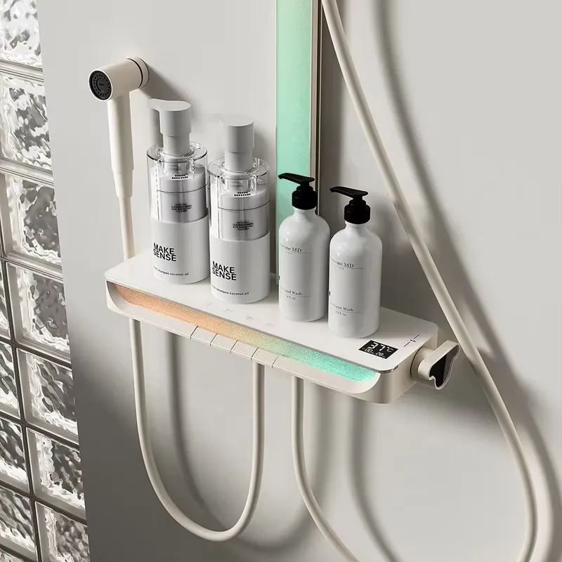 Brass Digital Waterfall Shower - Smart Home recension och pris