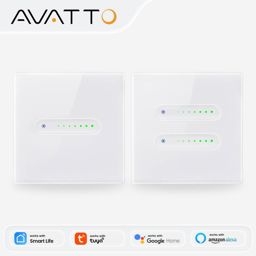 AVATTO WiFi 1/2 Gang Smart Dim - Smart Home Matter recension och pris