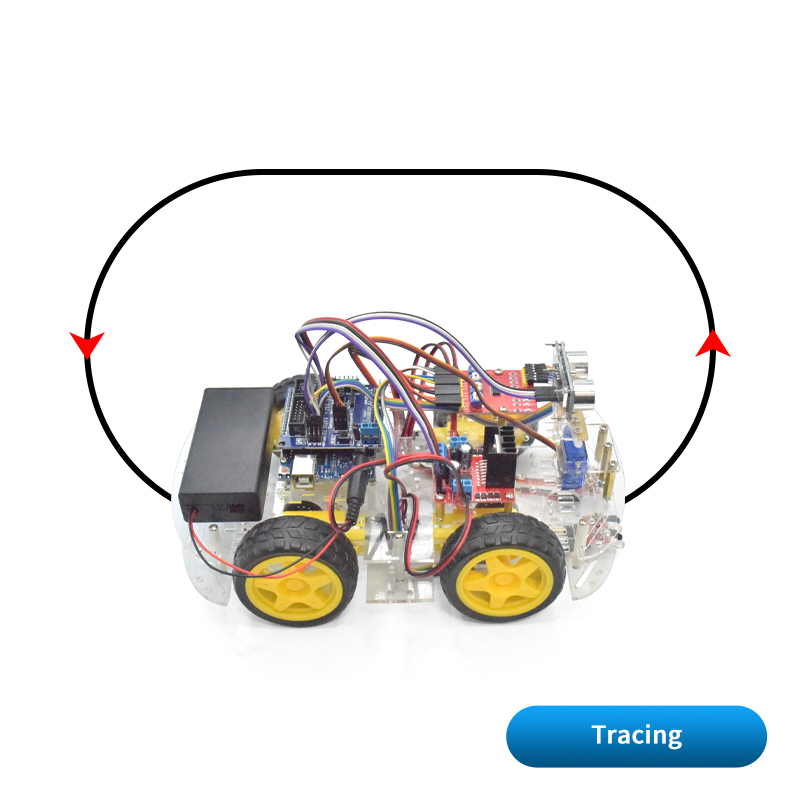 4WD Smart Robot Car Chassis Ki - Smart Home Keyestudio recension och pris
