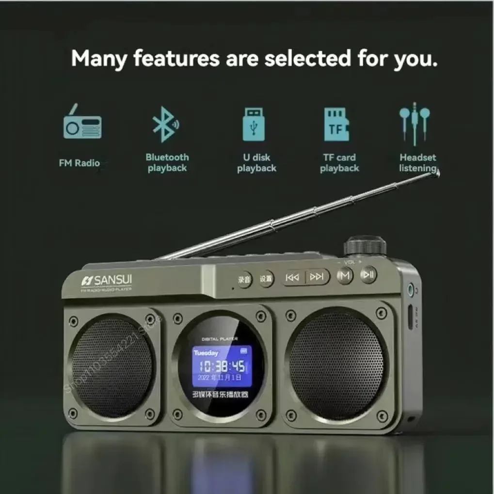 SANSUI F28 Dual Speaker Wirele - Smart Elderly Home recension och pris