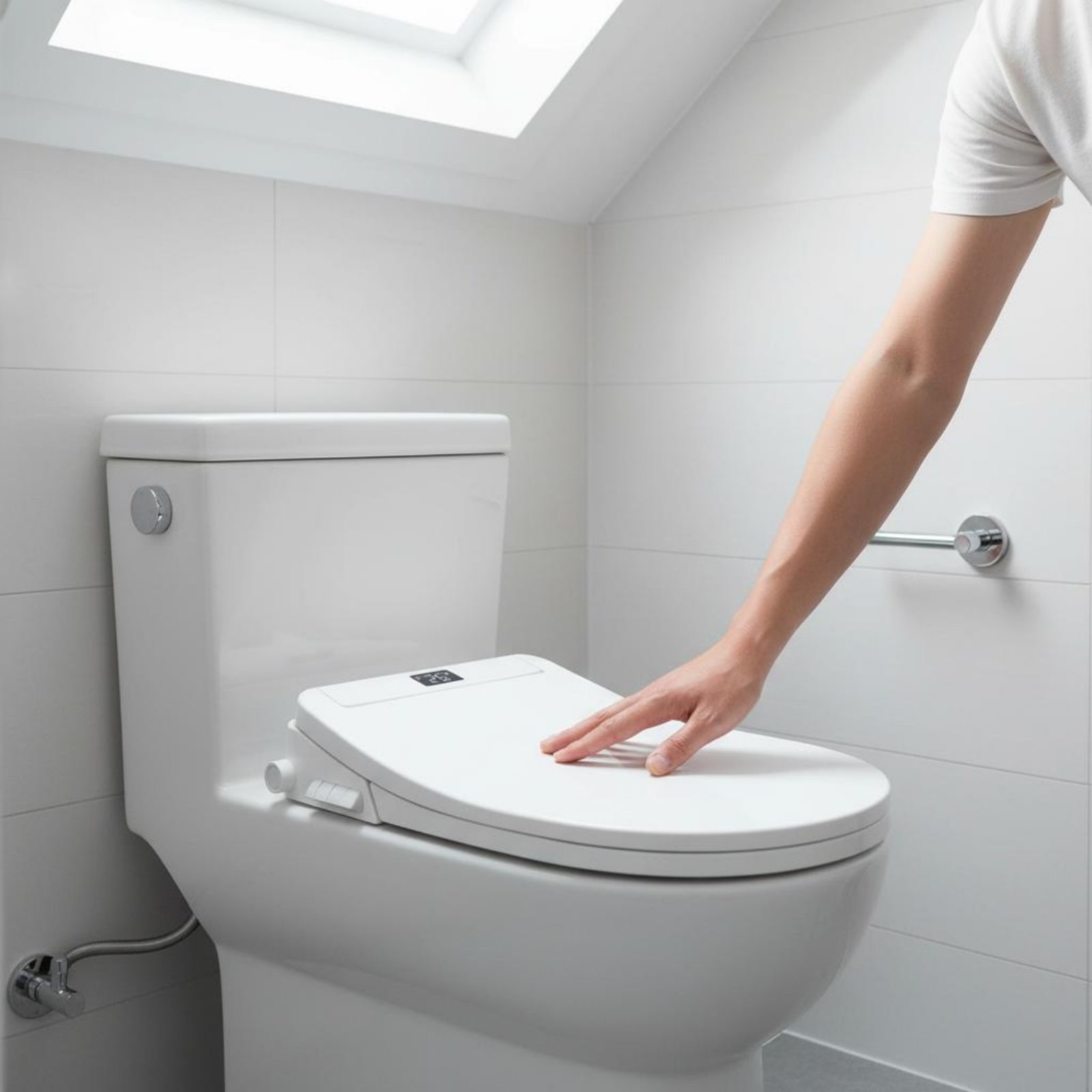 Smart Toilet Seat Drying Funct - Smart Night Light recension och pris