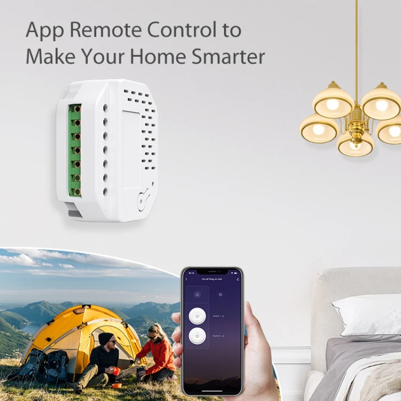 Matter Light Switch Module 2Ga - Smart Home Matter recension och pris