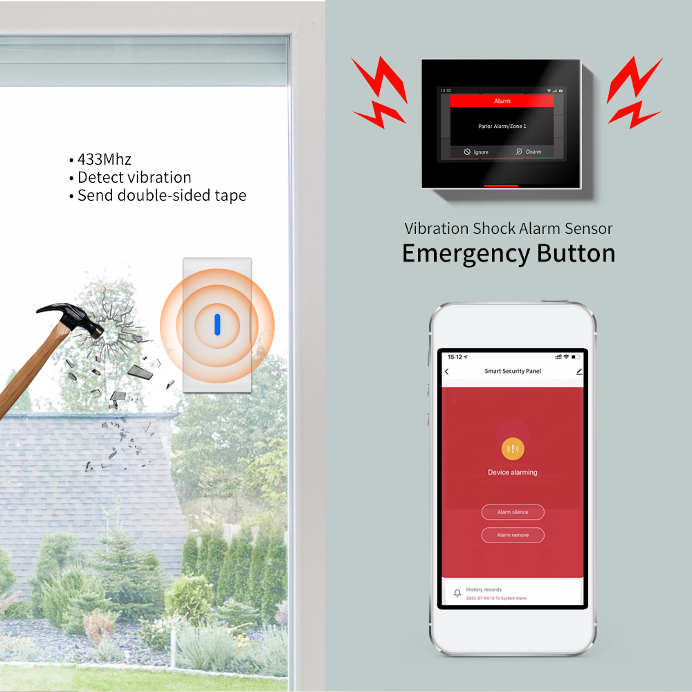 Staniot 433MHz EV1527 Wireless - Wireless Door Sensor recension och pris