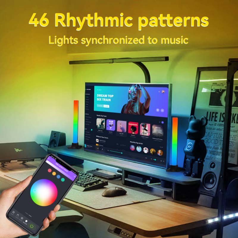 LED Desktop Smart RGB Light Ba - Smart Night Light recension och pris