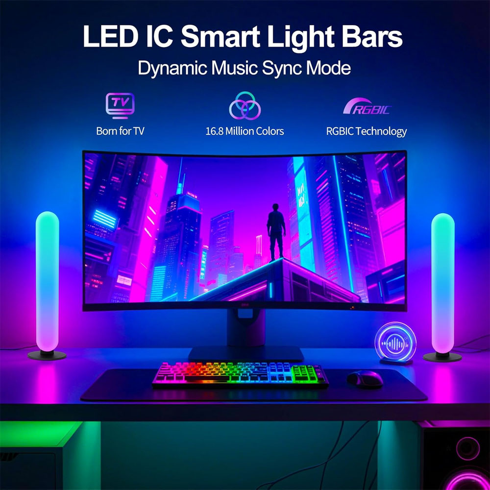 1/2/3Pcs Smart LED Light Bar,1 - Smart Night Light recension och pris