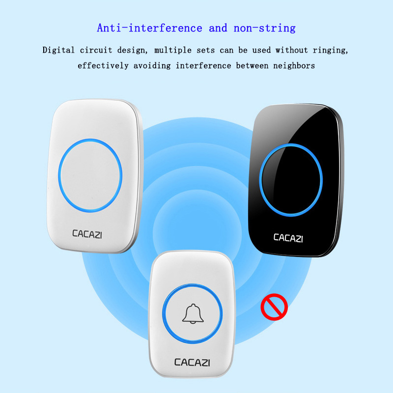 A06 DC Digital Music Doorbell  - Smart Elderly Home recension och pris