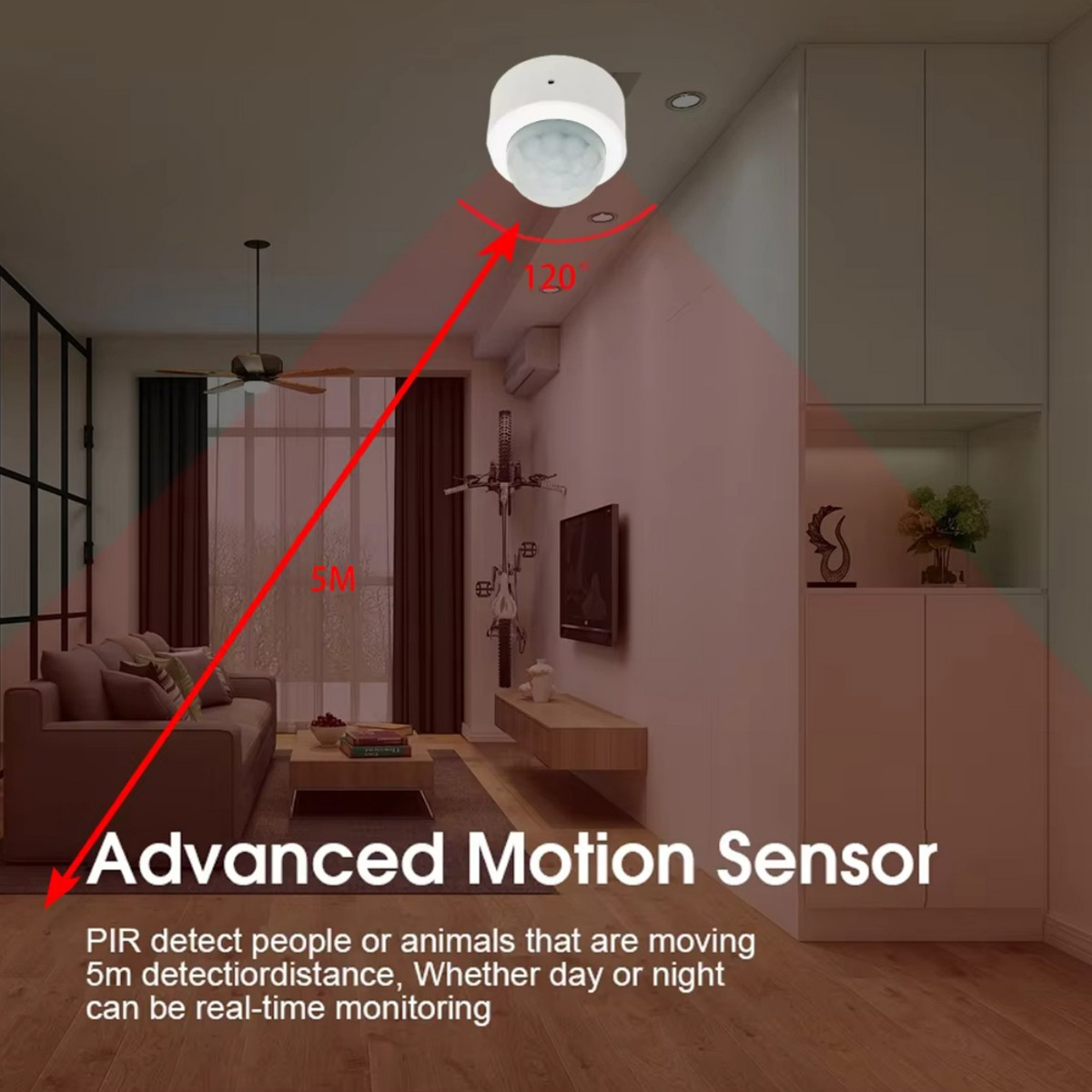 Zigbee3.0 Mini PIR Human Motio - Smart Home Miniature recension och pris
