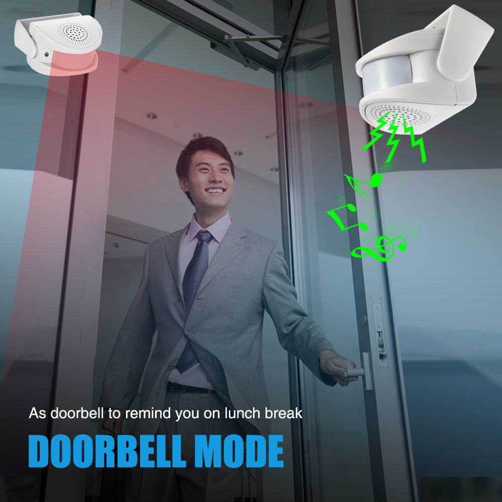 32 Songs Welcome Infrared Chim - Wireless Door Sensor recension och pris