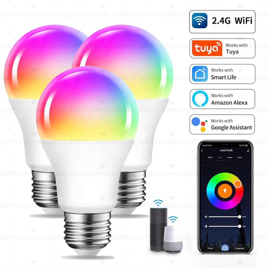 Smart Dimmable RGB LED Bulb E2 - Smart Home Youtube recension och pris