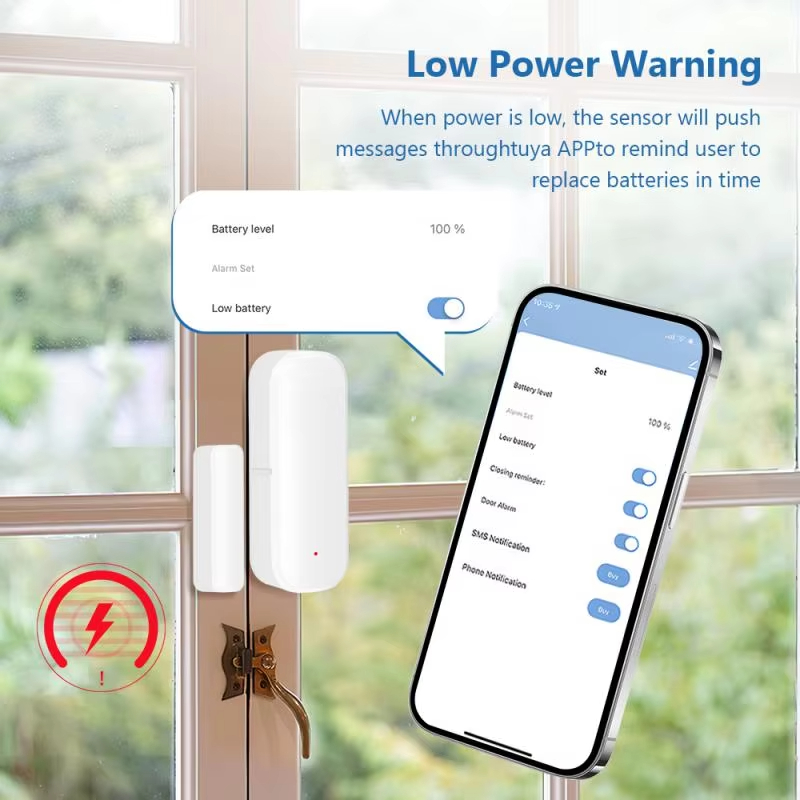 ZigBee Door Window Sensor Wire - Wireless Door Sensor recension och pris