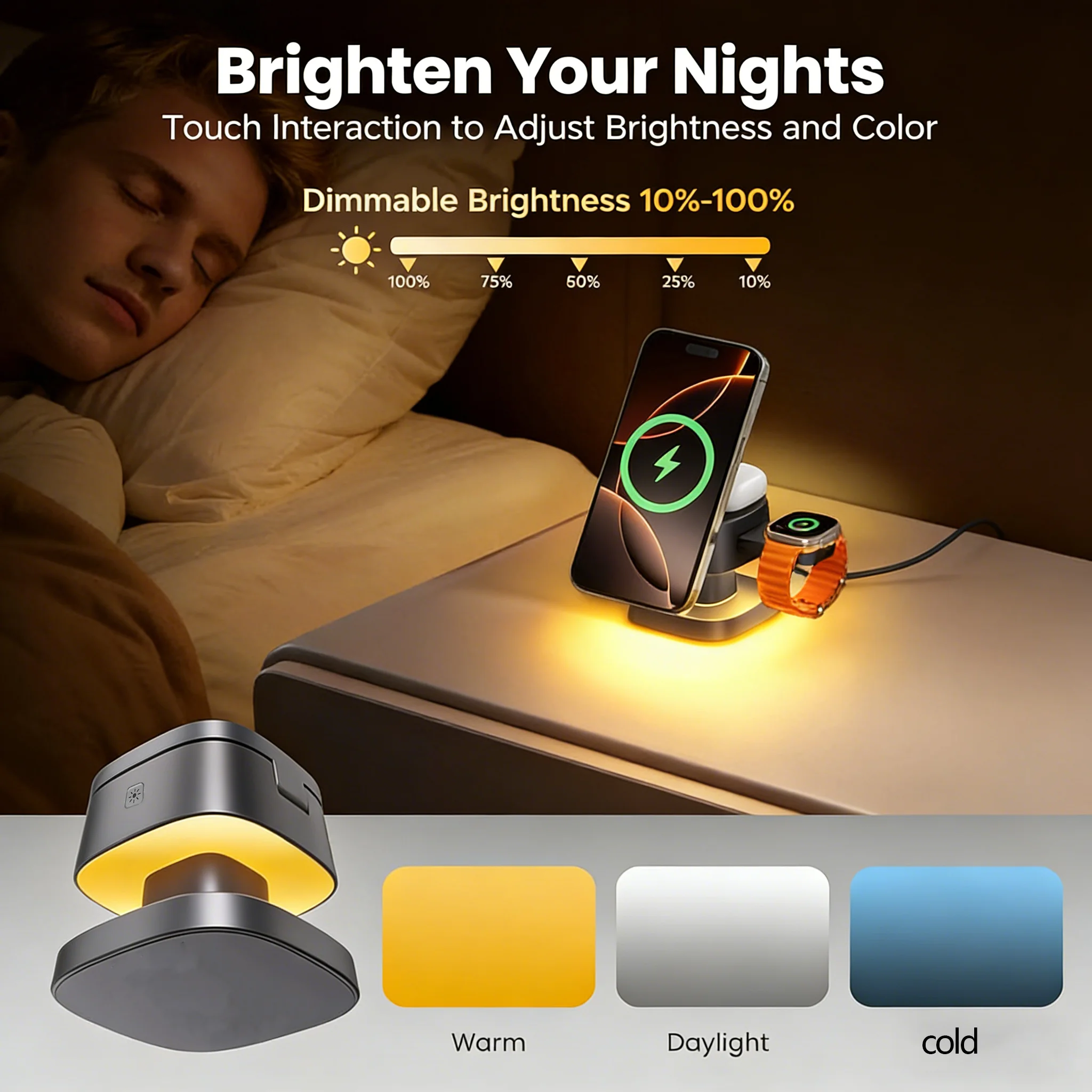 TIMESS Night Light Mashroom Wi - Smart Night Light recension och pris