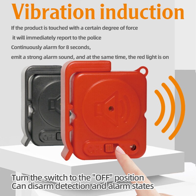 KERUI Wireless Vibration Alarm - Wireless Door Sensor recension och pris