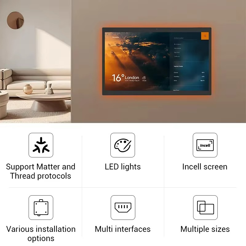 10.1 15.6 Inch Manual Android  - Smart Home Control recension och pris