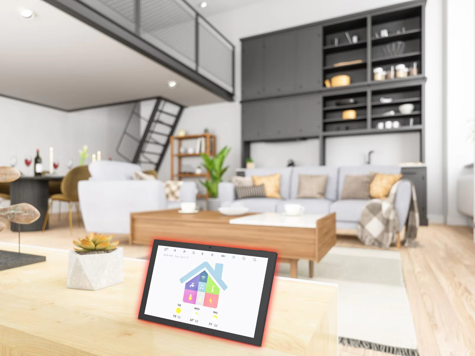 10.1 15.6 Inch Manual Android  - Smart Home Control recension och pris